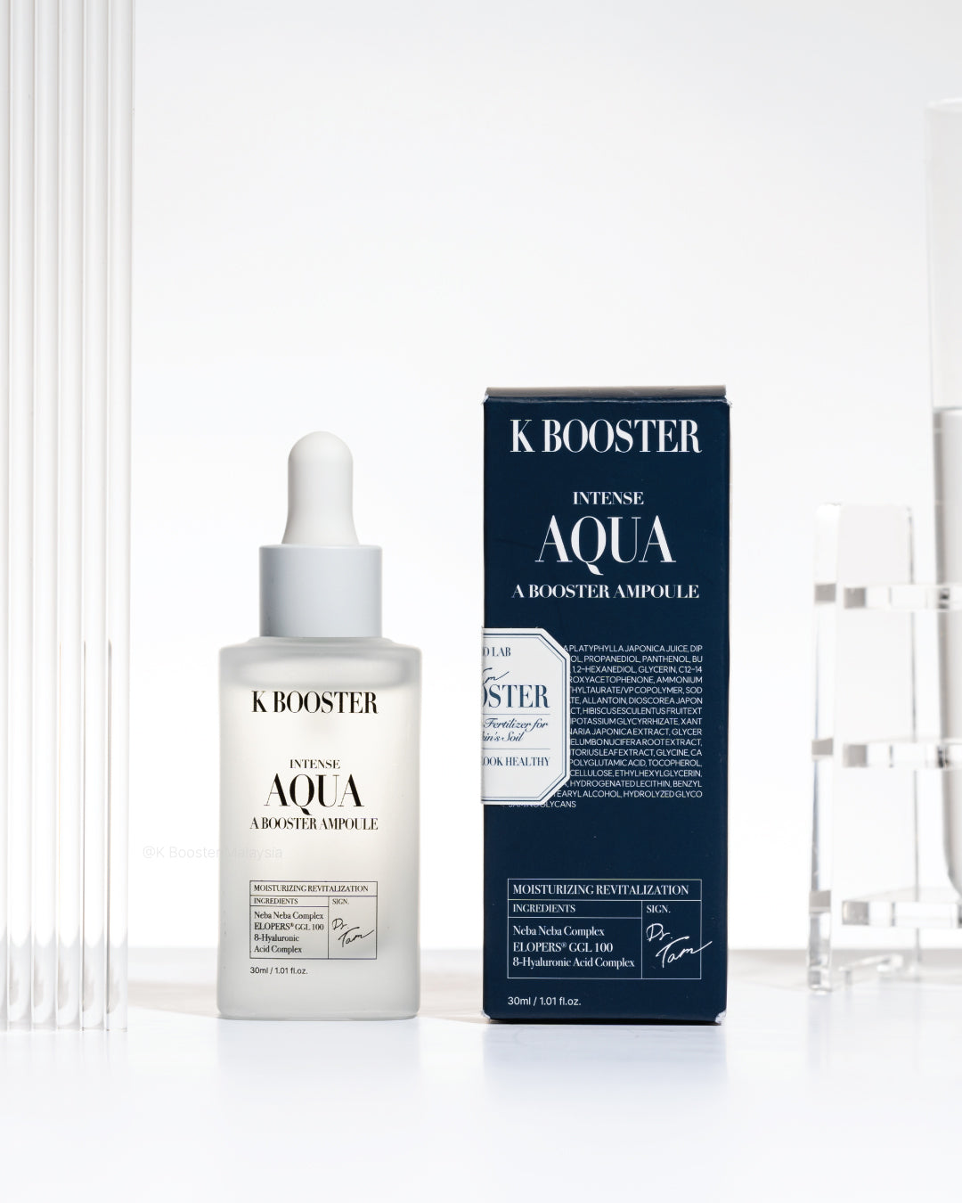【新品・未使用】 K BOOSTER INTENSE AQUA 美容液 K BOOSTER INTENSE AQUA A BOOSTER AMPOULE 30ml